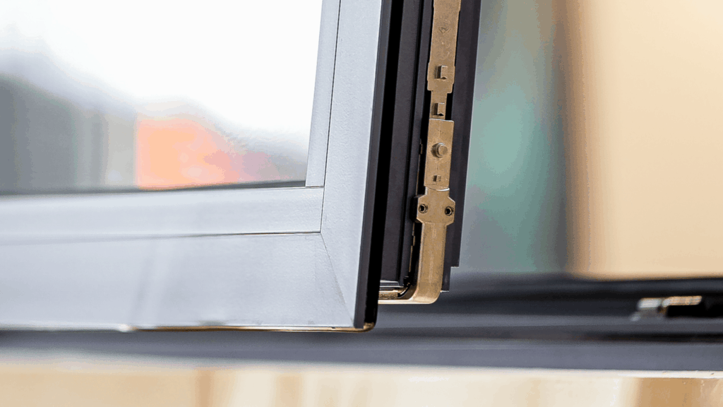liki awning windows frame detail, shows the ventilation path